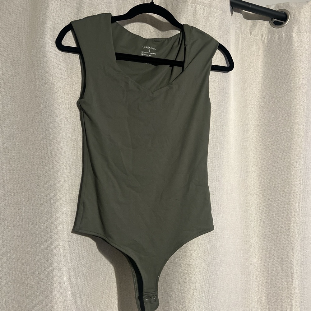 Olive Green Bodysuit